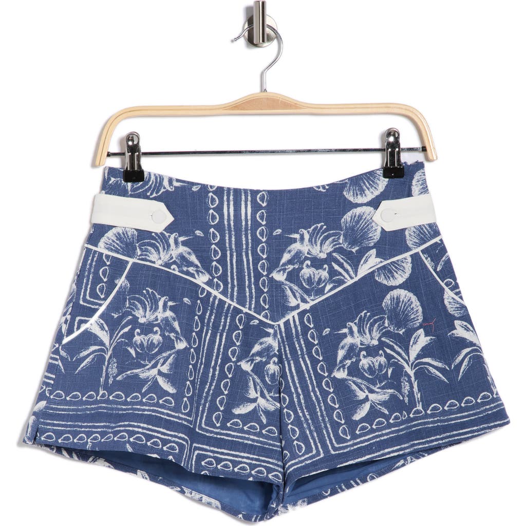 Jacquie The Label Athena Shorts In Blue