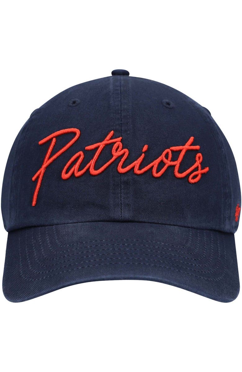 '47 Women's '47 Navy New England Patriots Vocal Clean Up Adjustable Hat, Alternate, color, Navy