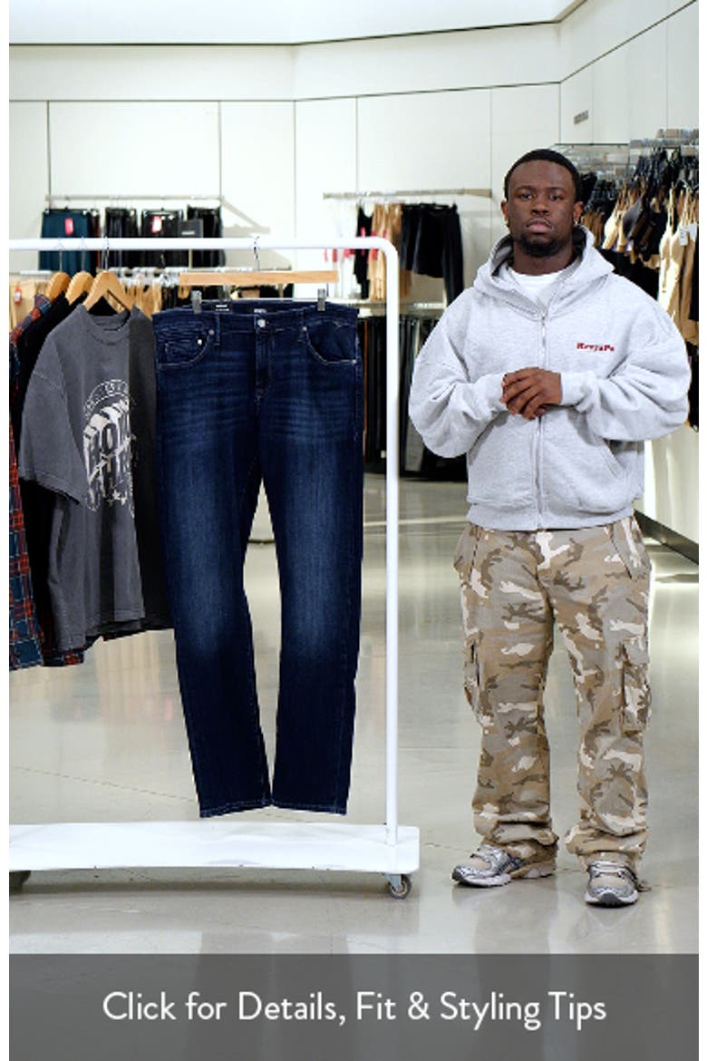 Marcus Slim Straight Leg Jeans video