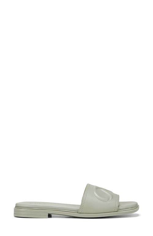 Naturalizer Genevieve Slide Sandal In Pistachio Green