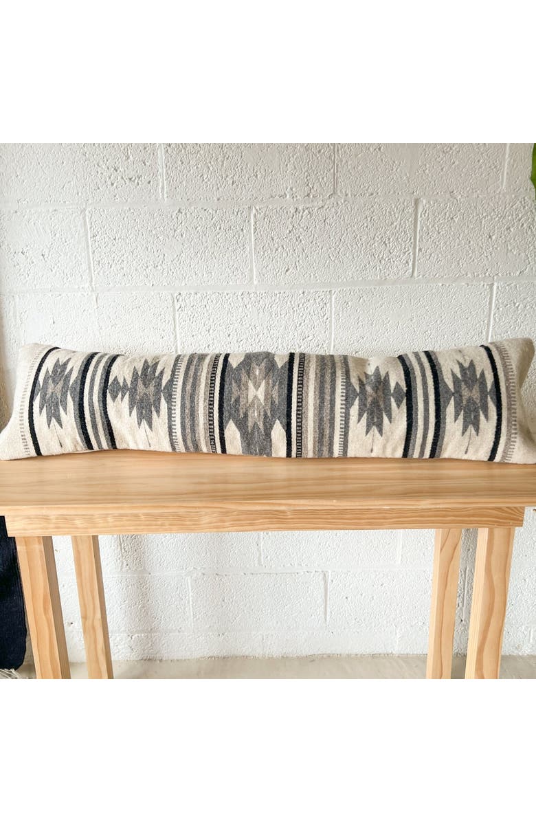 Loom Imports Lumbar Pillow No. 6 - Cover Only, Alternate, color,