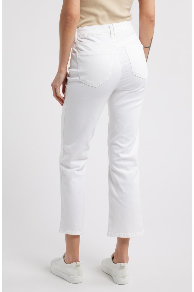 Bennett High Waist Ankle Barely Bootcut Jeans, Alternate, color, OPTIC WHITE