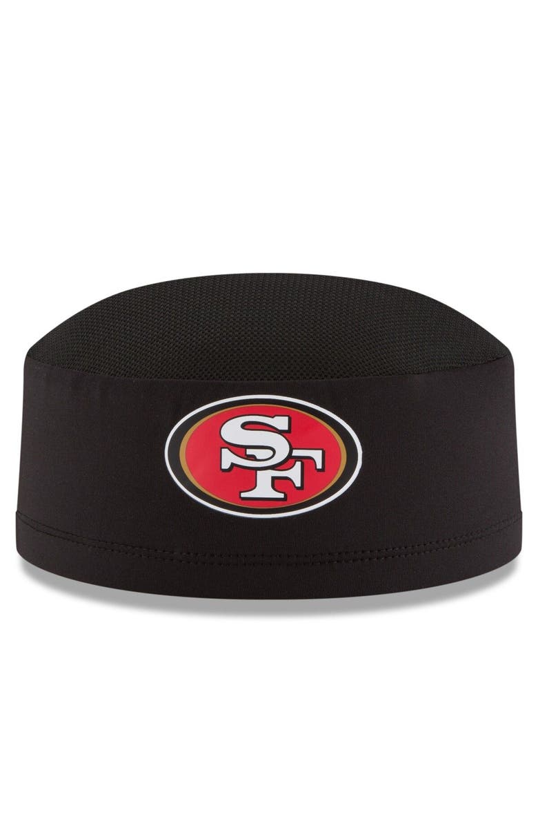 New Era Men's New Era Black San Francisco 49ers NFL Training Skully Cap, Alternate, color, 