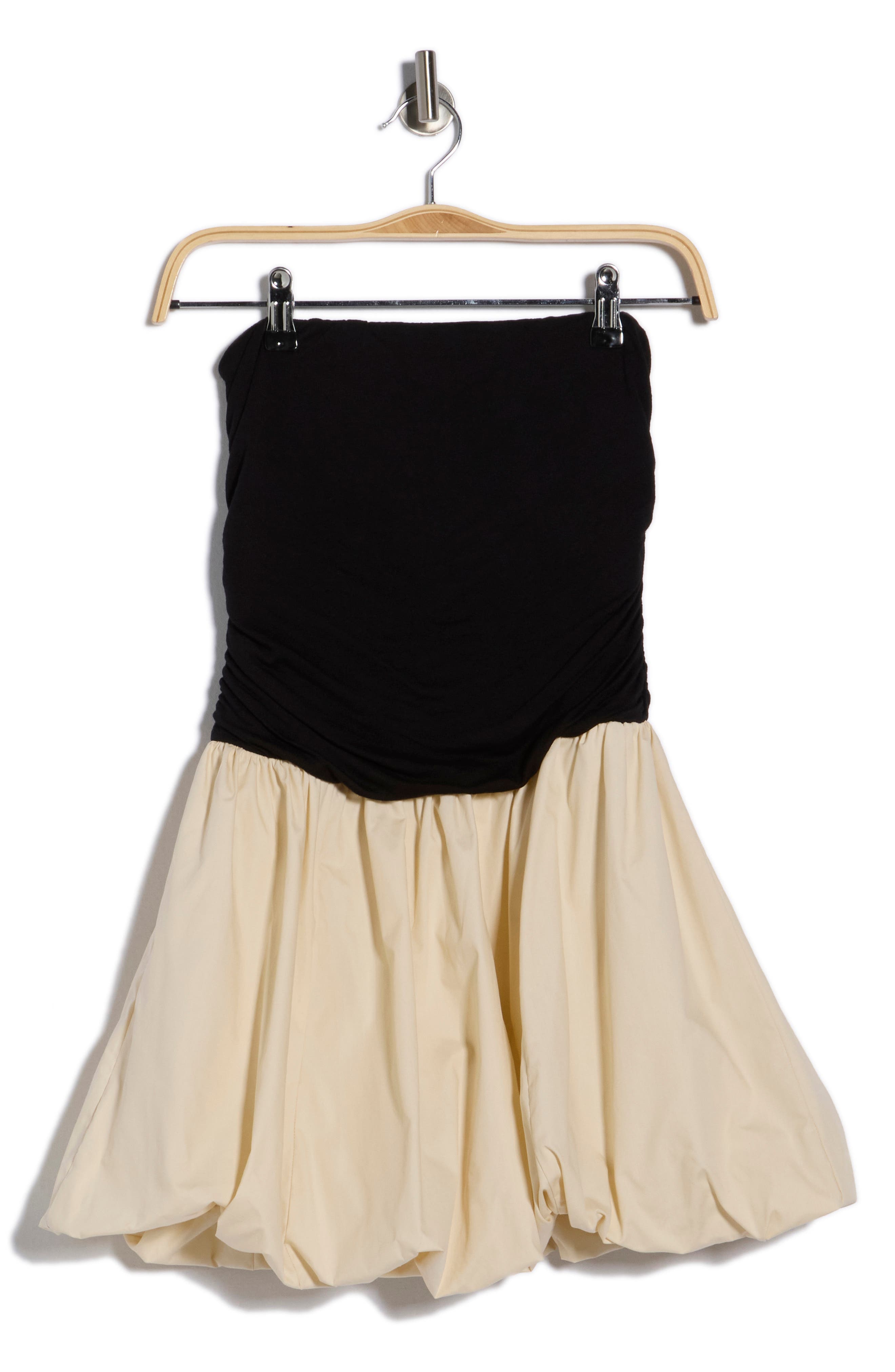 MOON RIVER Bubble Skirt Minidress