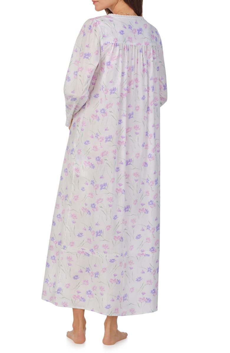 Eileen West Long Sleeve Cotton Lawn Ballet Nightgown, Alternate, color, 