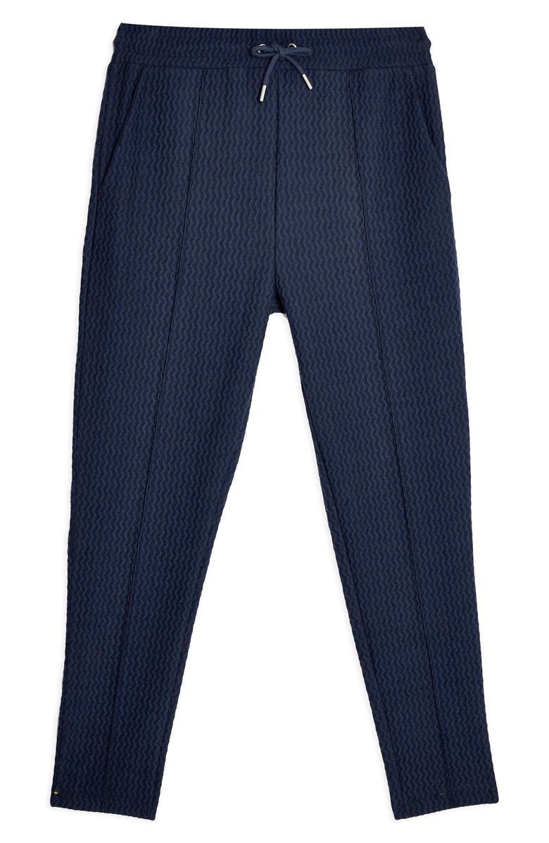 Topman Textured Pintuck Jogger Pants, Main, color,