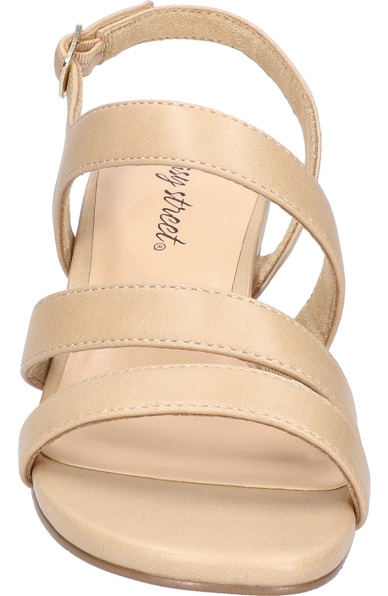 EASY STREET Como Strappy Sandal, Alternate, color, Beige