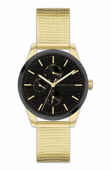 Mesh Strap Multifunction Watch, 38mm