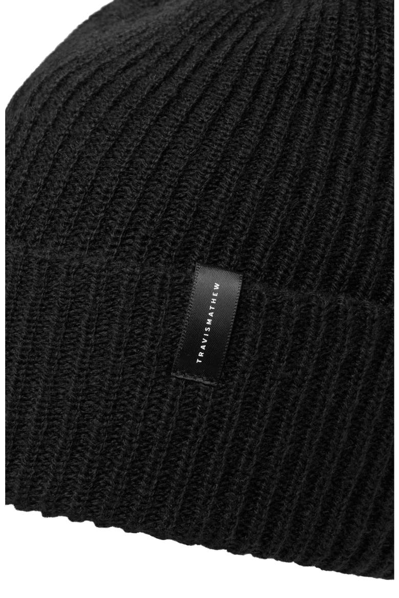 Meadow Rib Beanie, Alternate, color, BLACK