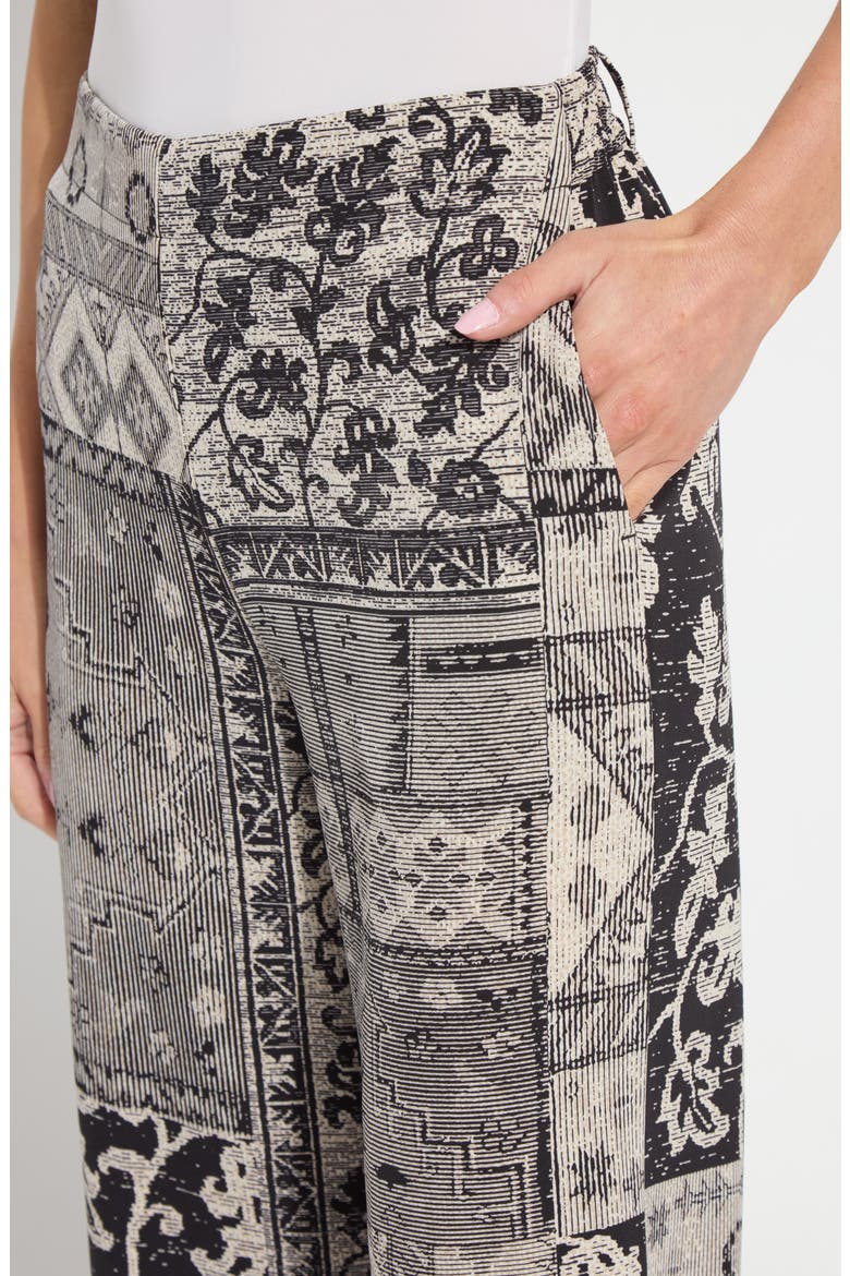 Genesis Mixed Print Stretch Woven Pants, Alternate, color, CASA DA MUSICA