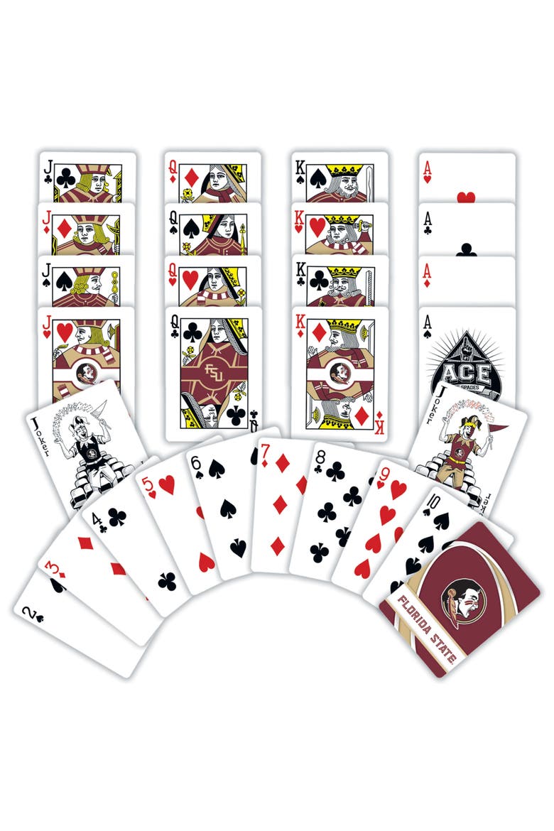 Florida State Seminoles Playing Cards, Alternate, color, Multicolor