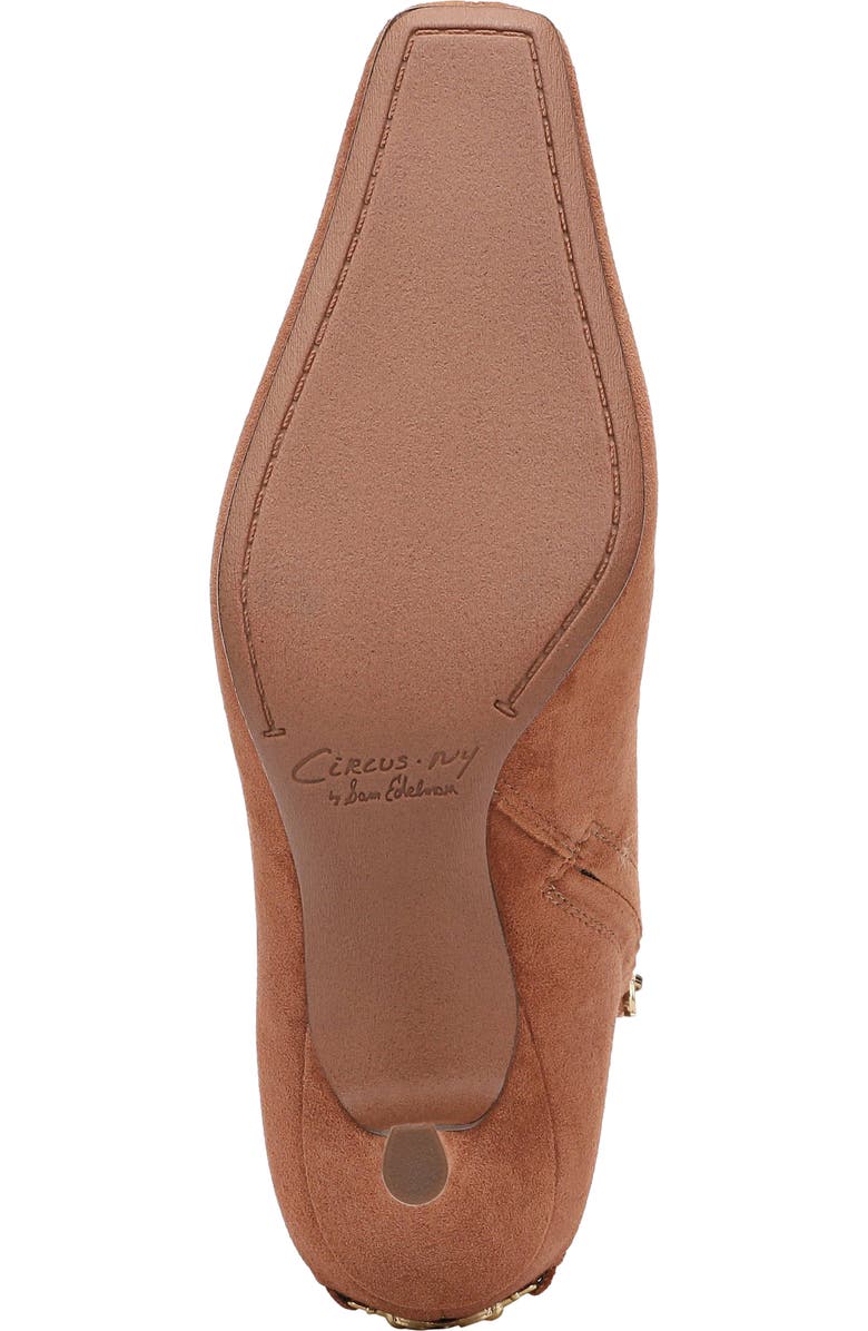 Circus NY by Sam Edelman Laura Snip Toe Bootie, Alternate, color, Rich Cognac