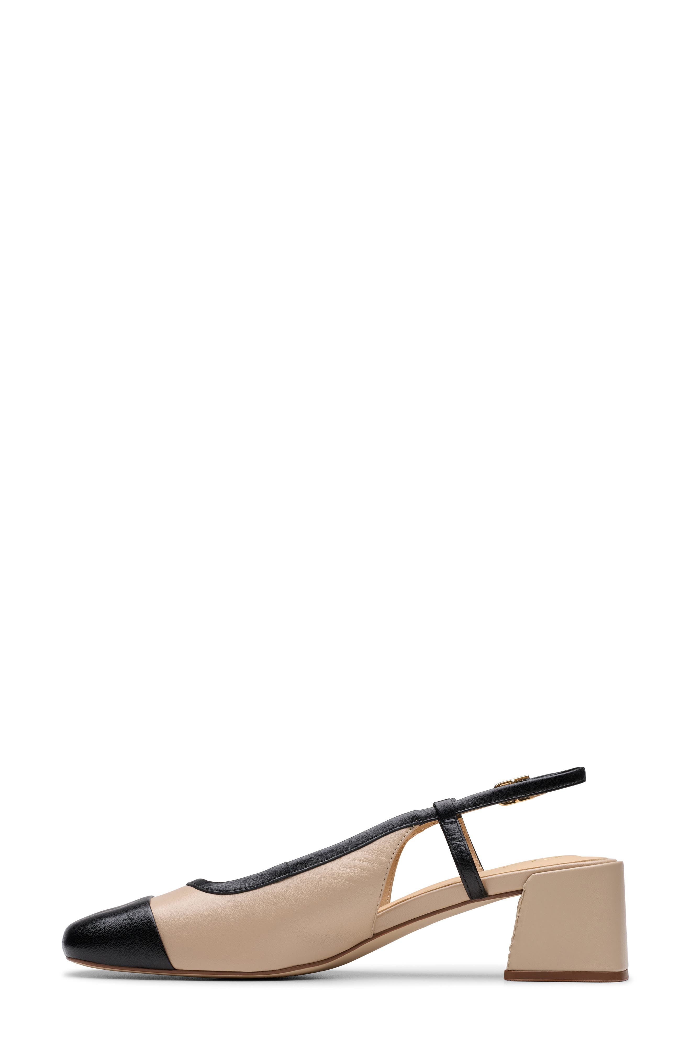 Clarks<sup>®</sup> Slingback Pump, Alternate, color, Sand Combi Lea