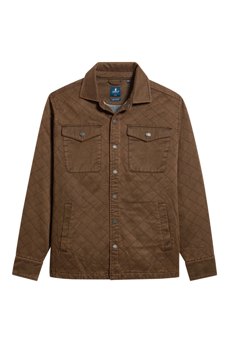 Quilted Chore Coat, Alternate, color, RUSSET
