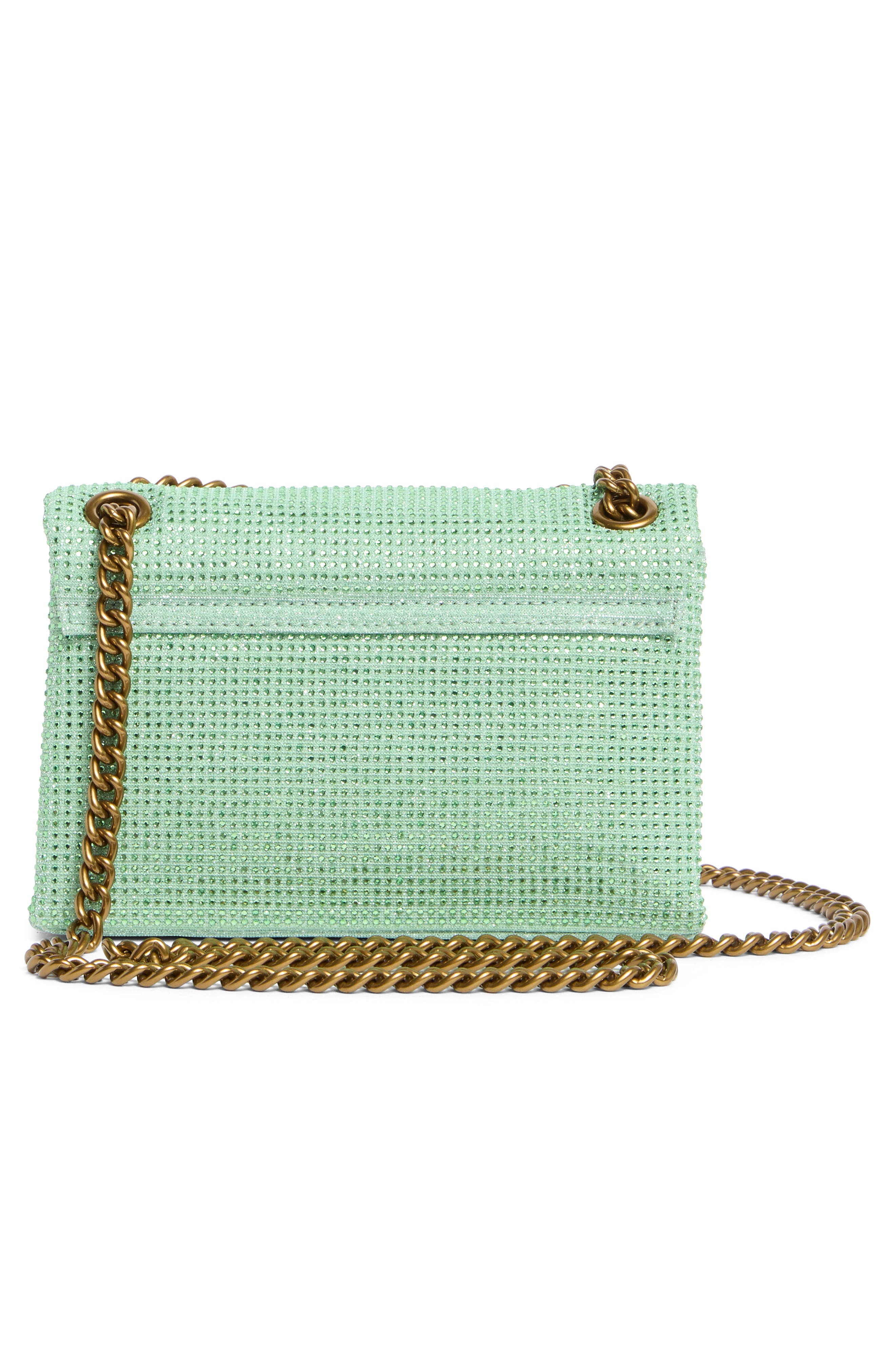 Kurt Geiger London Crystal Mini Plate Brixton Shoulder Bag, Alternate, color, 