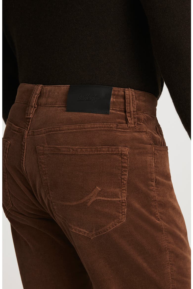 Charisma Relaxed Straight Leg Corduroy Pants, Alternate, color, BOURBON CORD