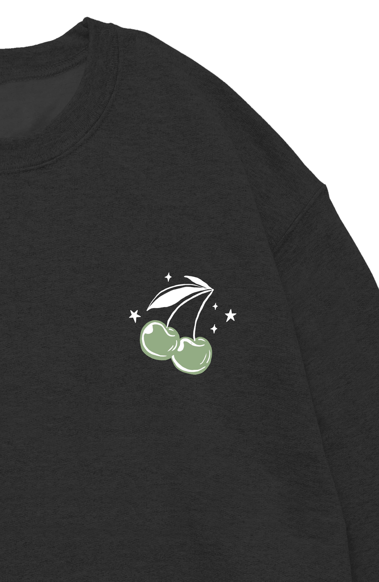 Cherrypick Everyday Mom Crewneck, Alternate, color, Black