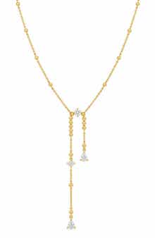 Mykonos 18k Gold Diamond Pendant Necklace