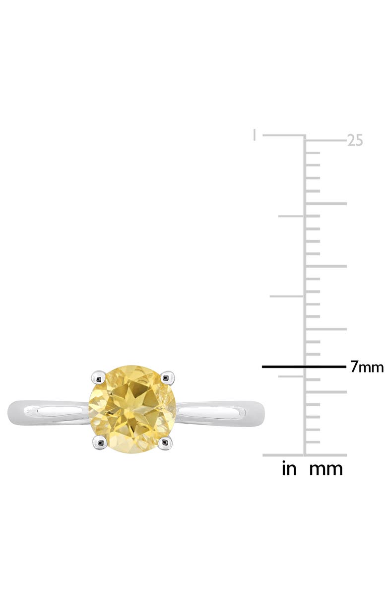 DELMAR Citrine Solitaire Ring, Alternate, color,