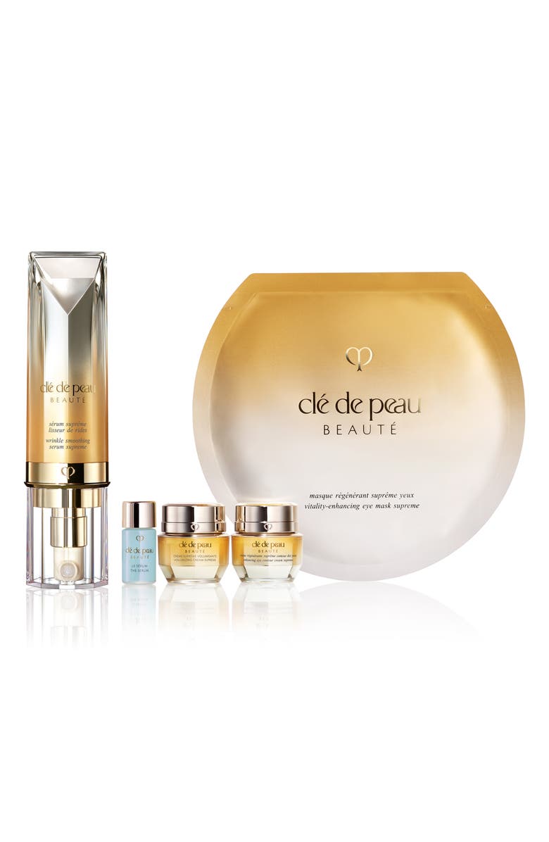 Clé de Peau Beauté Wrinkle Smoothing Serum Supreme Set, Main, color,