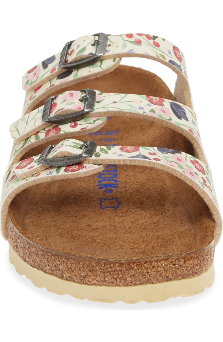 Birkenstock Florida Meadow Flowers Birko-Flor<sup>™</sup> Slide Sandal, Alternate, color,