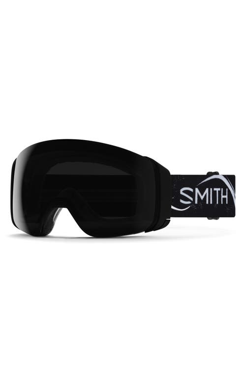 Smith 4d Mag 184mm Snow Goggles In Black