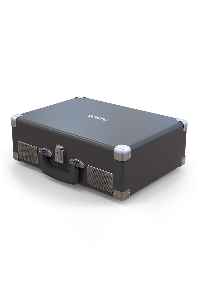 Wireless Suitcase Turntable, Alternate, color, BLACK