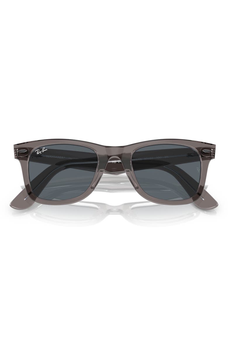 Ray-Ban 52mm Square Sunglasses, Alternate, color, Grey/Navy