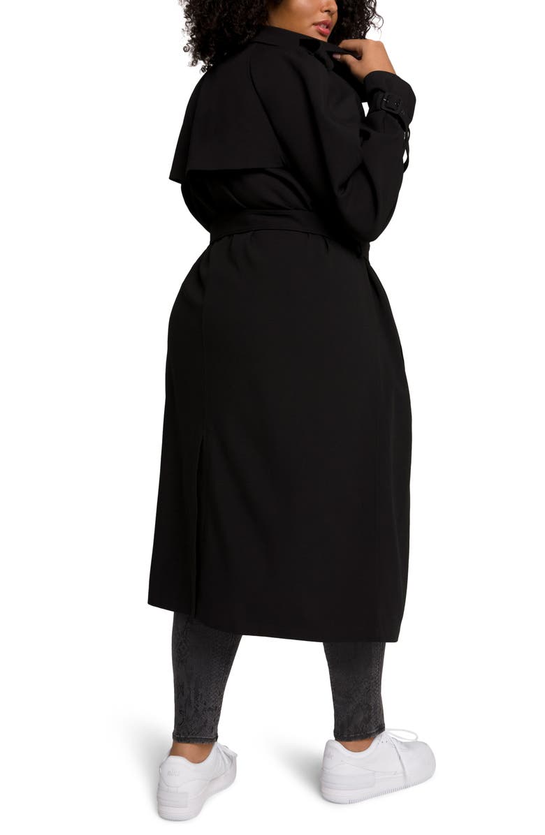 Good American Runway Packable Trench Coat, Alternate, color,
