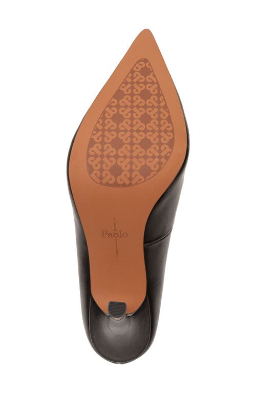 Linea Paolo Pandora Pointed Toe Pump In Black