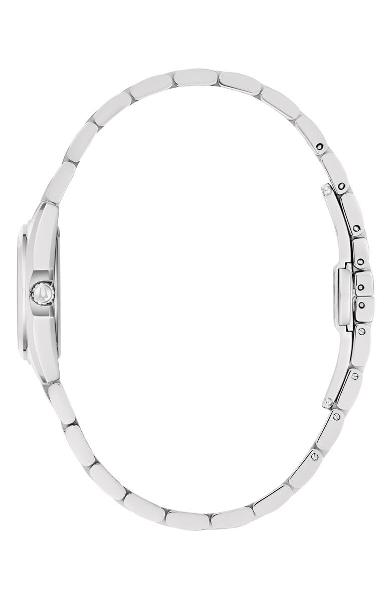 BULOVA Surveyor Automatic Bracelet Watch, 22.7mm, Alternate, color, Silver-Tone