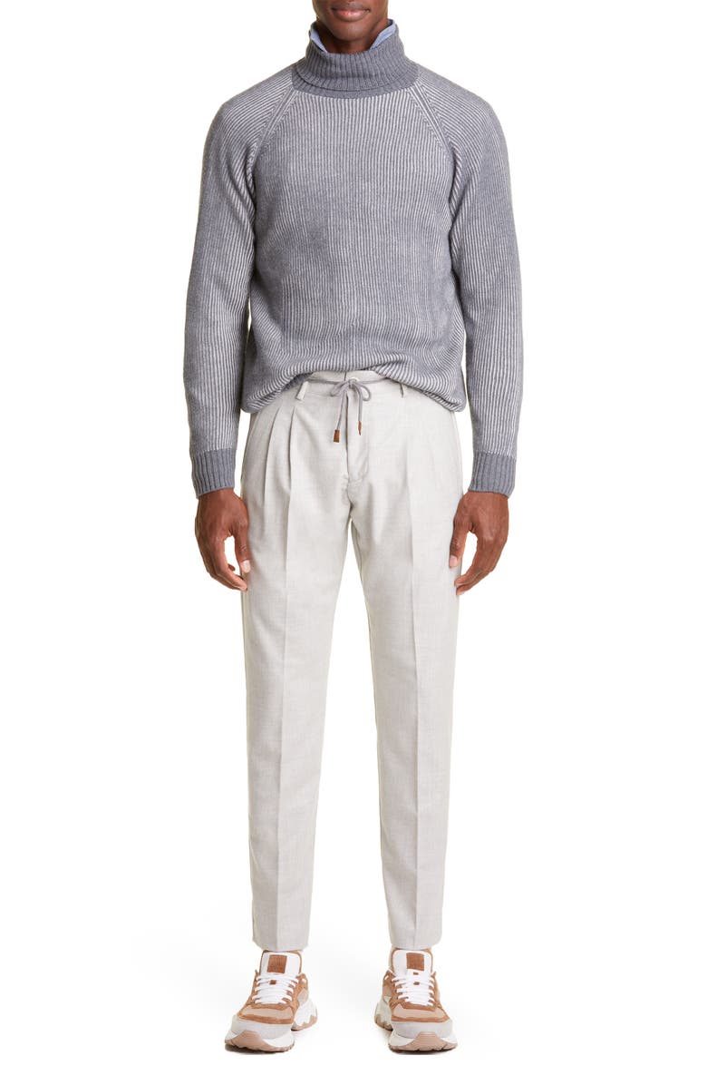 Eleventy Wool Joggers, Alternate, color, 