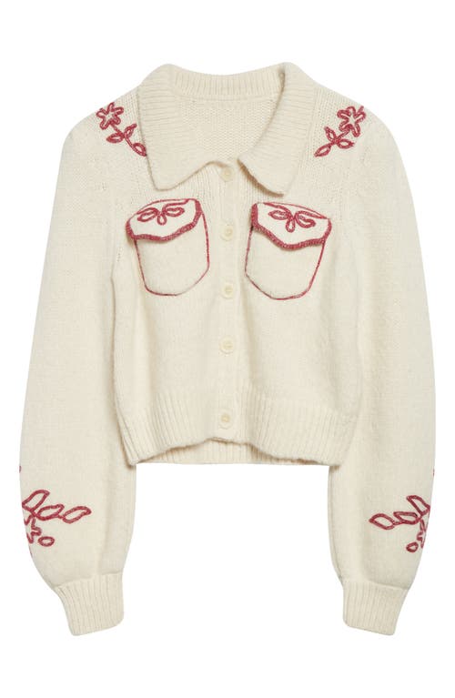 Cinq À Sept Cinq A Sept Zharia Cardigan In White