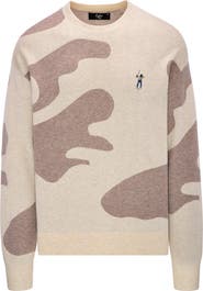 Eastside Golf Camo Crewneck Golf Sweater