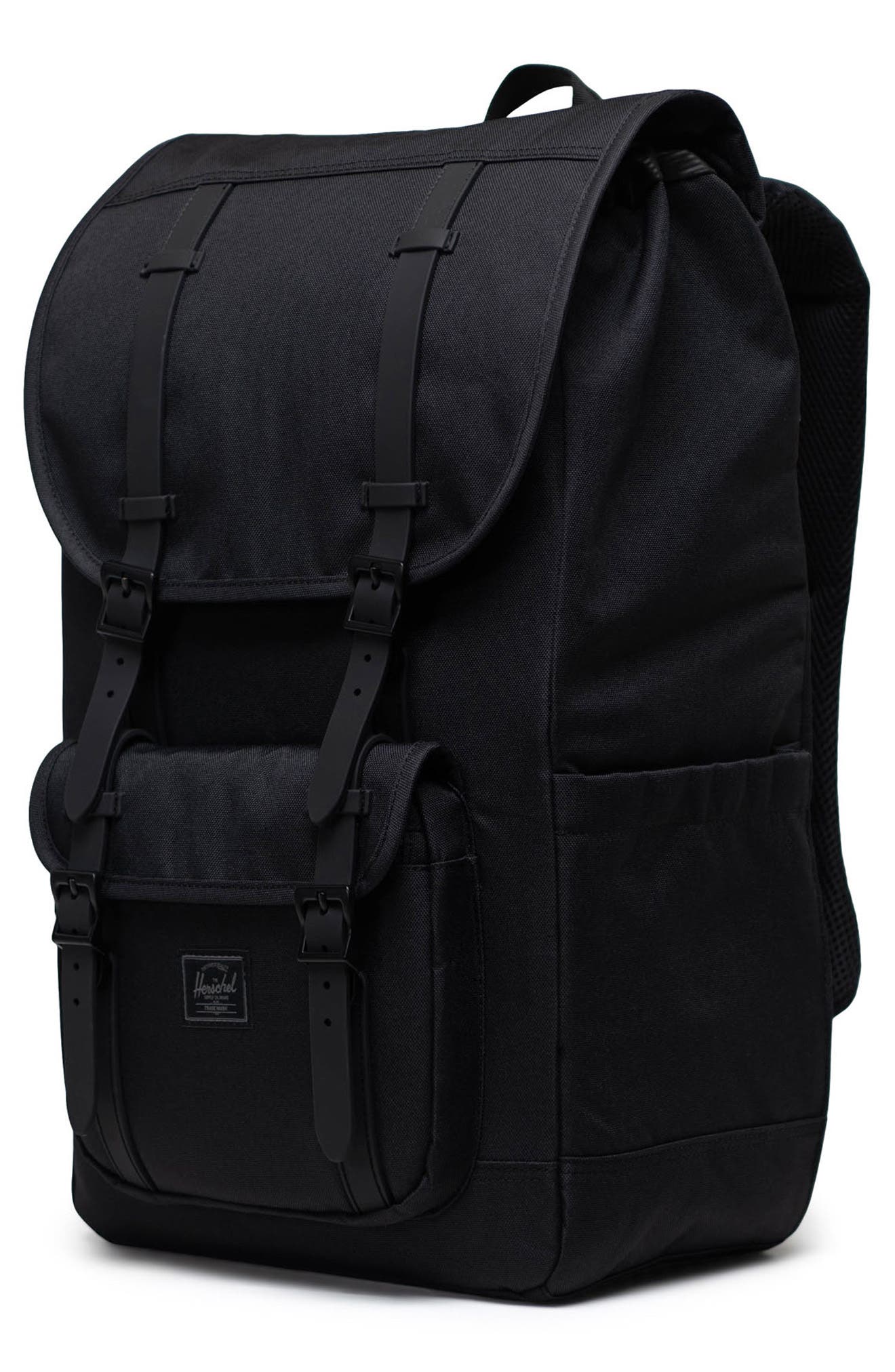 Herschel Supply Co. Little America Backpack, Alternate, color, Black Tonal