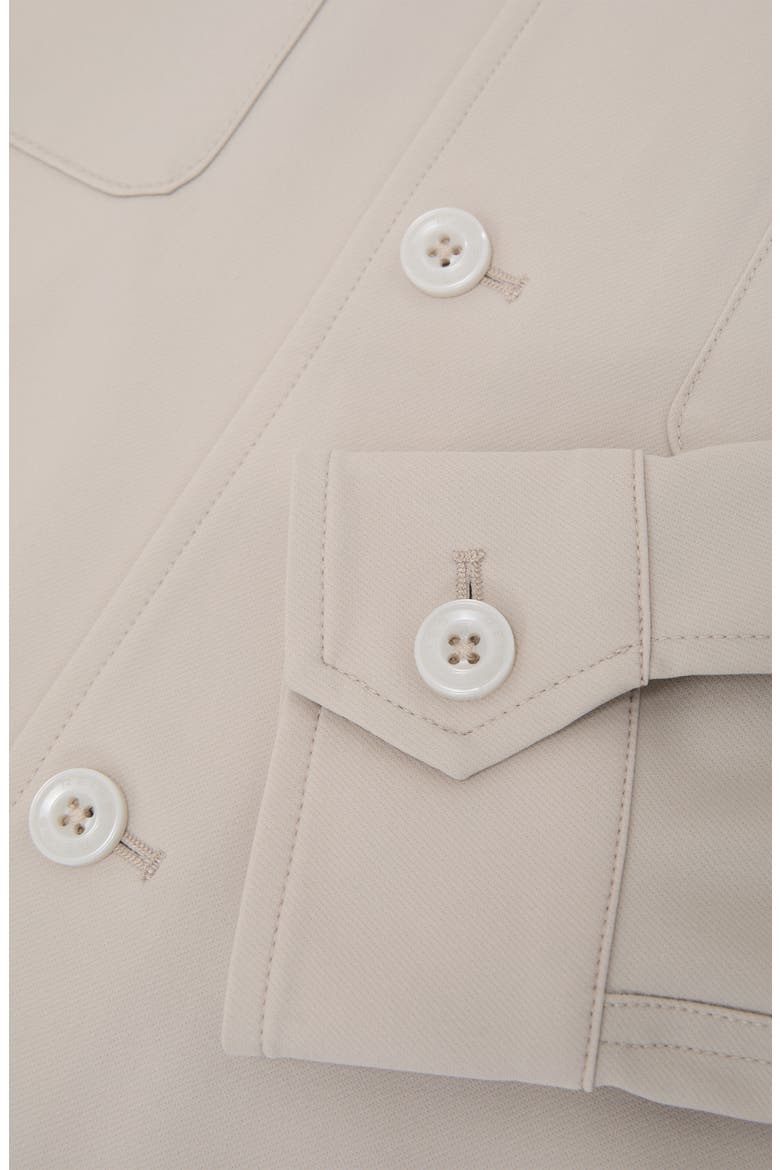 Cleric Shirt Jacket, Alternate, color, STONE