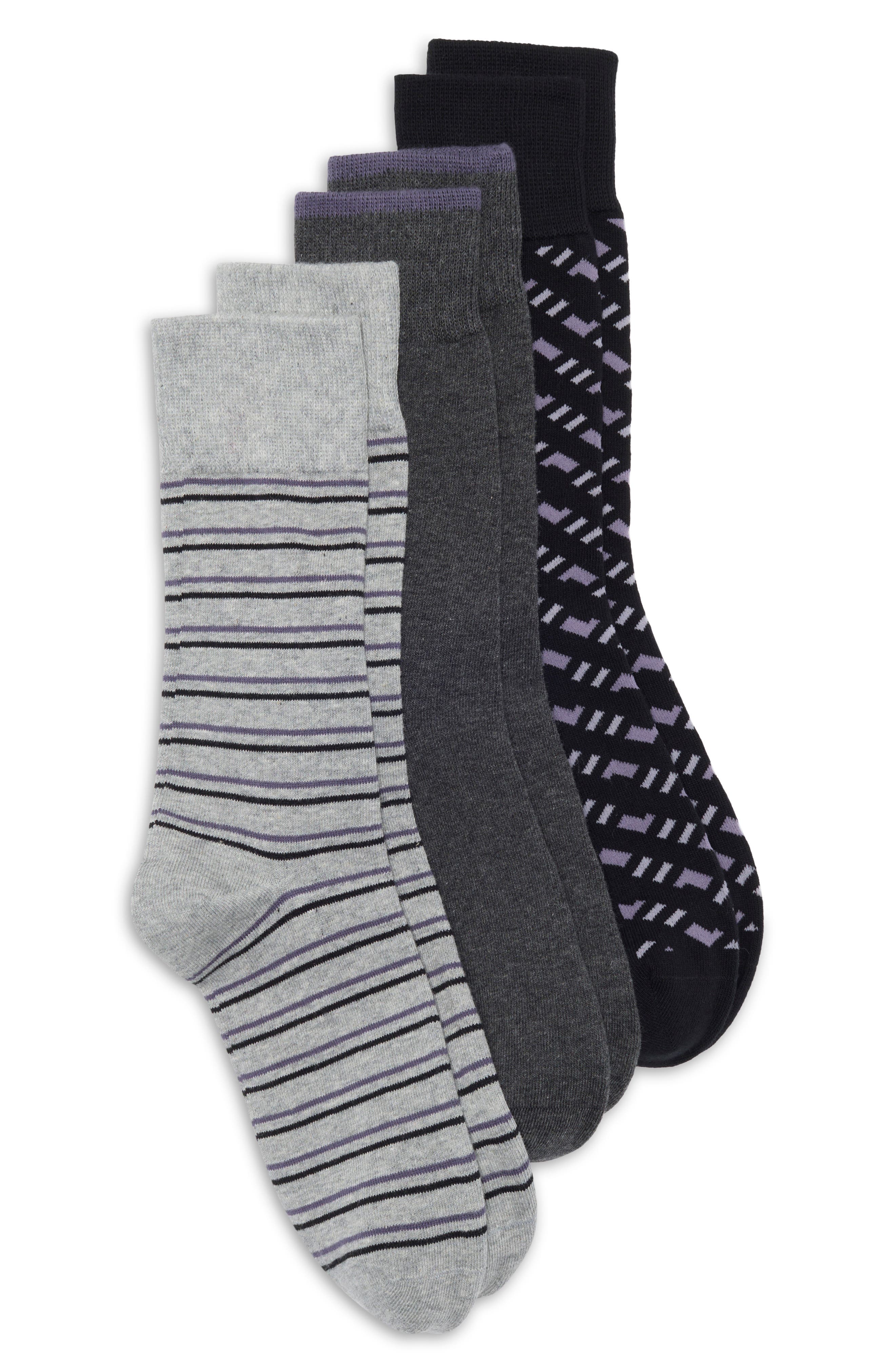 3-Pack Crew Socks