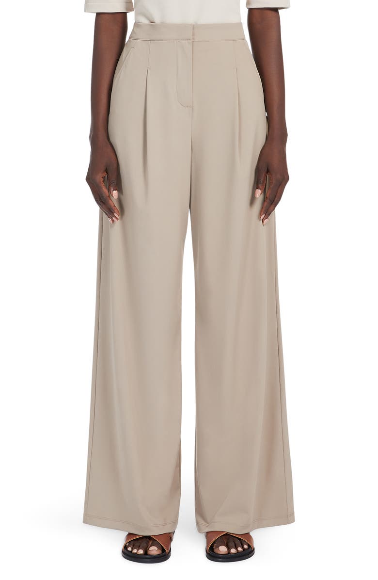 Max Mara Leisure Bonn Wide Leg Jersey Pants, Main, color,