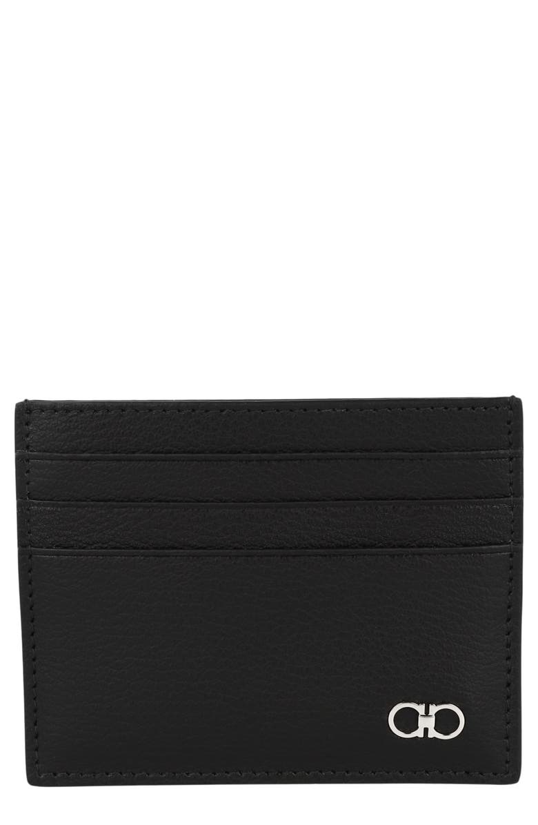 FERRAGAMO Crosta Card Holder, Main, color, 