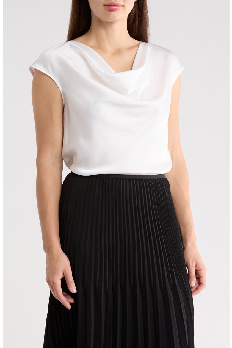 Cowl Neck Top, Main, color, EGGSHELL
