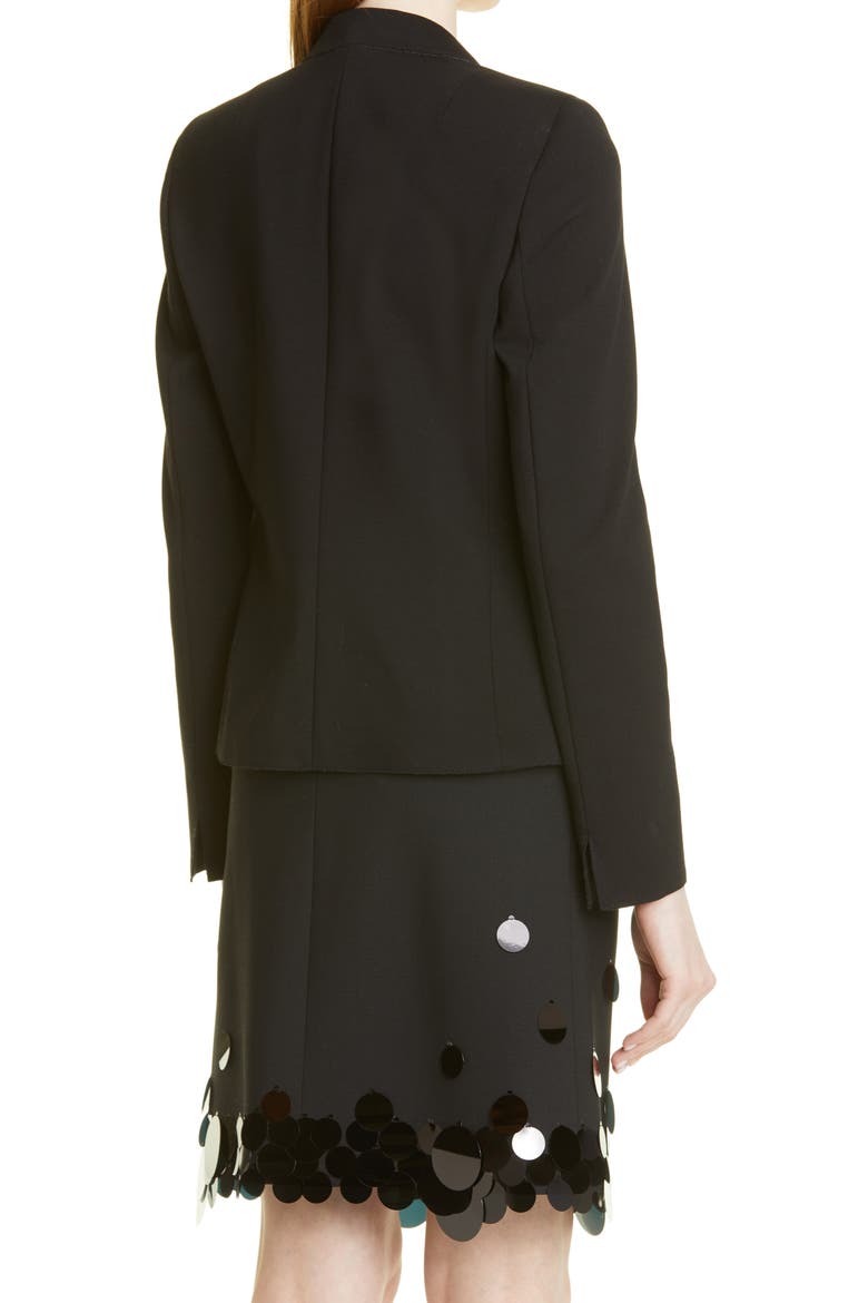 Jersey Blazer, Alternate, color, BLACK