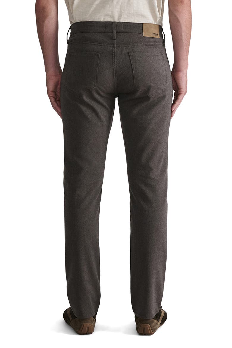 Marcus Straight Leg Pants, Alternate, color, BROWN WOOL TOUCH