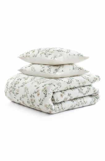 Hazel Floral Cotton Gauze Duvet Set