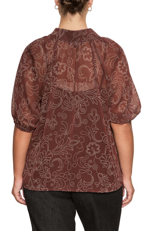 Sanctuary Keep Me Close Shirt In Brown
