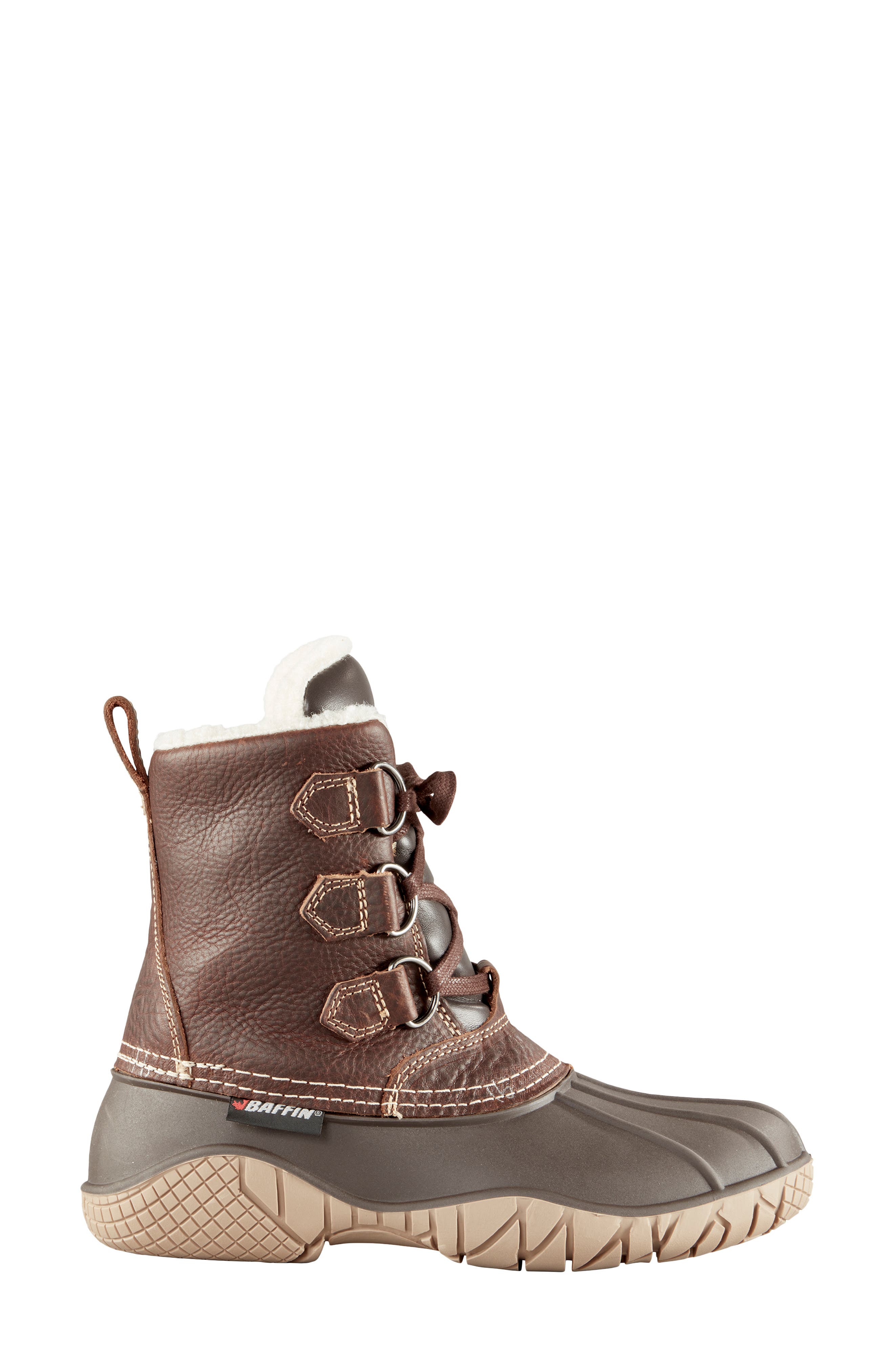 Yellowknife Waterproof Snow Boot, Alternate, color, BROWN