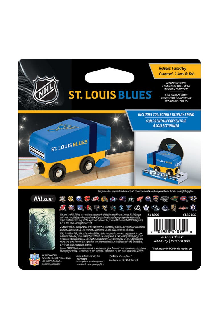 St. Louis Blues Toy Zamboni Train Engine, Alternate, color, Multicolor