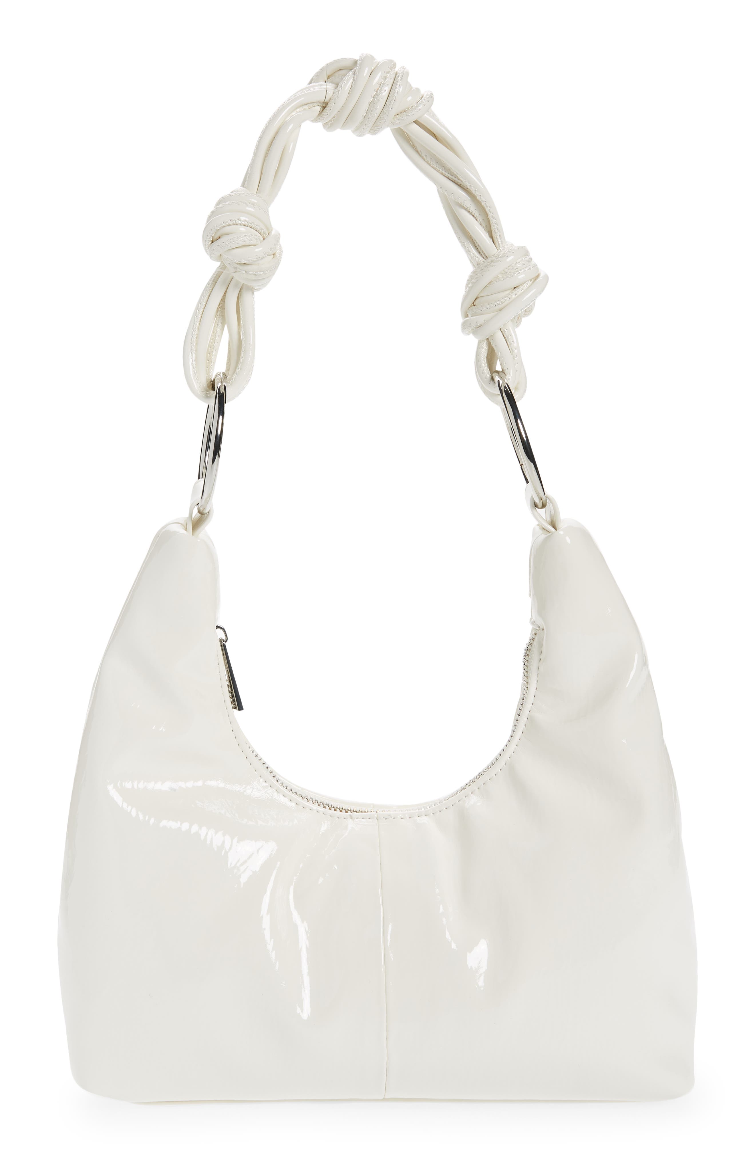Topshop Weave String Grab Shoulder Bag, Main, color, 