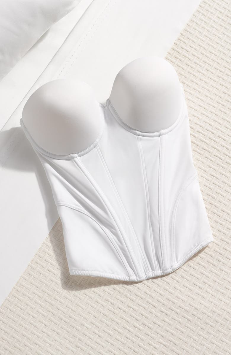 Felina '8276' Strapless Underwire Bustier, Alternate, color,