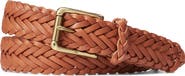 Ralph Lauren Purple Label Braided Leather Belt
