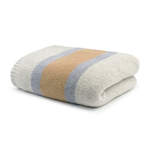 Throw - Laurel Striped - Kash-cozy